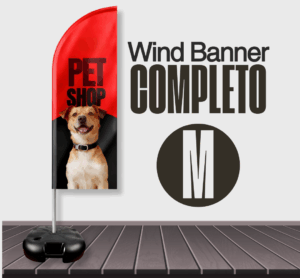 Wind Banner M Coral Comunicação Visual